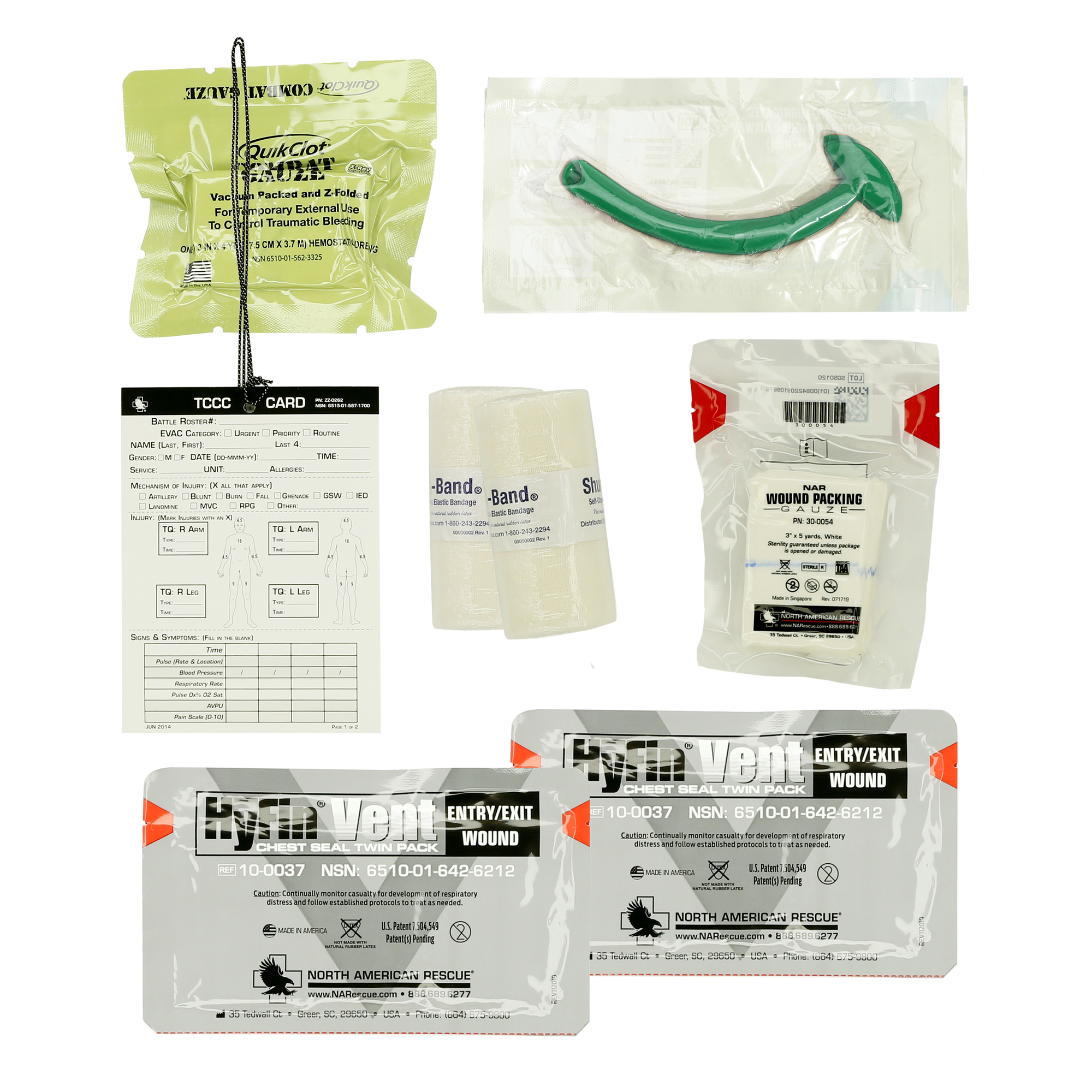 Ferro Concepts Roll 1 Trauma Kit IFAK - CIVILIAN