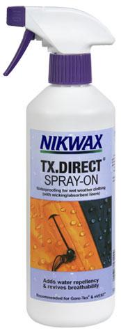 Apparel - Accessories - Cleaning & Waterproofing - Nikwax TX.Direct Spray-On Bottle - 10oz