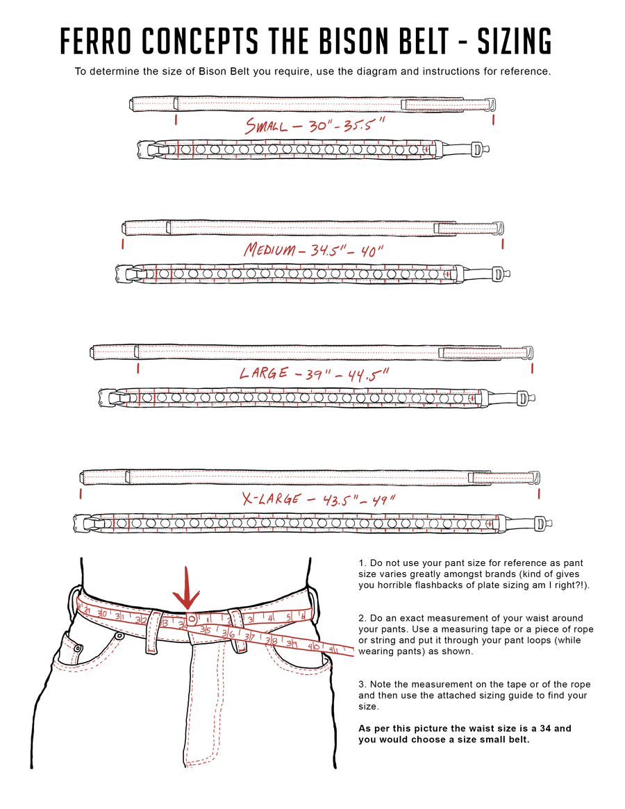 Ferro Concepts The Bison Belt – Legit Kit