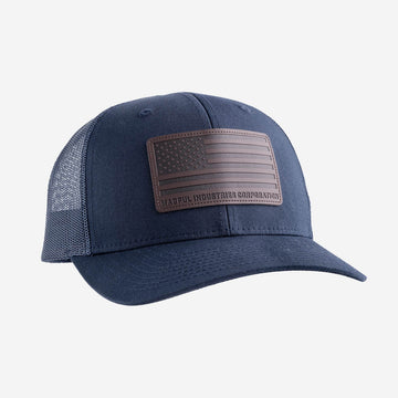 Apparel - Head - Hats - Magpul Standard Leather Patch Trucker Hat