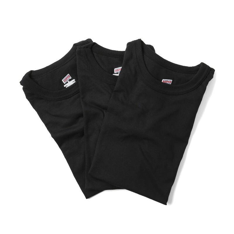 Apparel - Tops - Base Layer - Soffe 50/50 Military T-Shirt Undershirt 3-Pack - Black