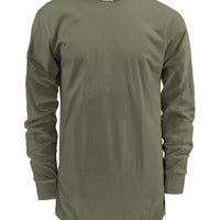 Apparel - Tops - Base Layer - Soffe Military USMC MARPAT Long Sleeve Shirt - OD Green