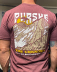 Apparel - Tops - T-Shirts - Thirty Seconds Out Pursue The Unknown Mountains T-Shirt