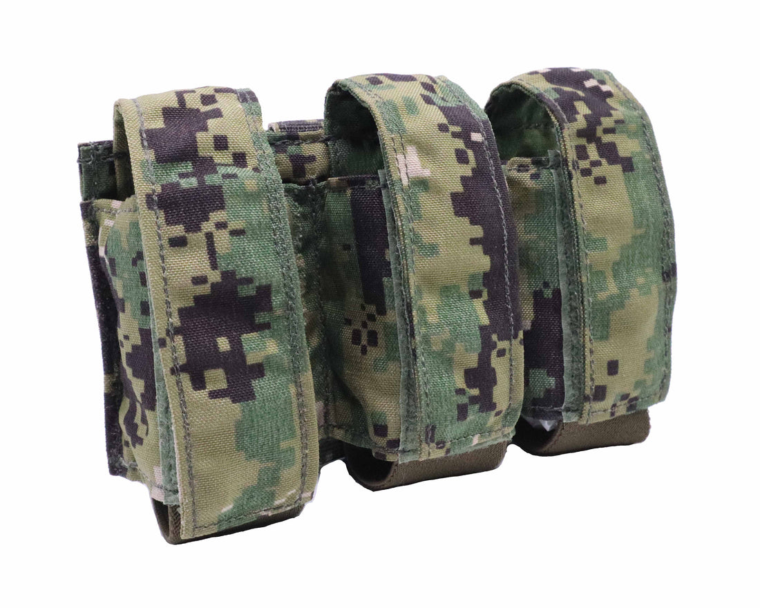 Gear - Pouches - Grenade - Eagle Industries SOFLCS Triple 40MM Grenade Pouch - MOLLE - AOR2