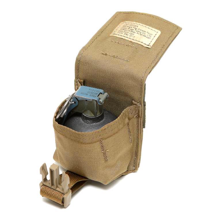 Gear - Pouches - Grenade - London Bridge Trading LBT-9008A-500D Single Frag Grenade Pouch - Coyote Brown