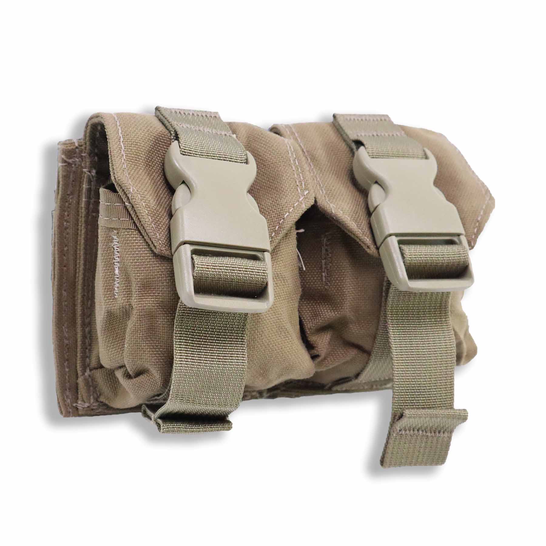 Gear - Pouches - Grenade - London Bridge Trading LBT-9008B Double Frag Grenade Pouch - Coyote Brown