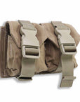 Gear - Pouches - Grenade - London Bridge Trading LBT-9008B Double Frag Grenade Pouch - Coyote Brown