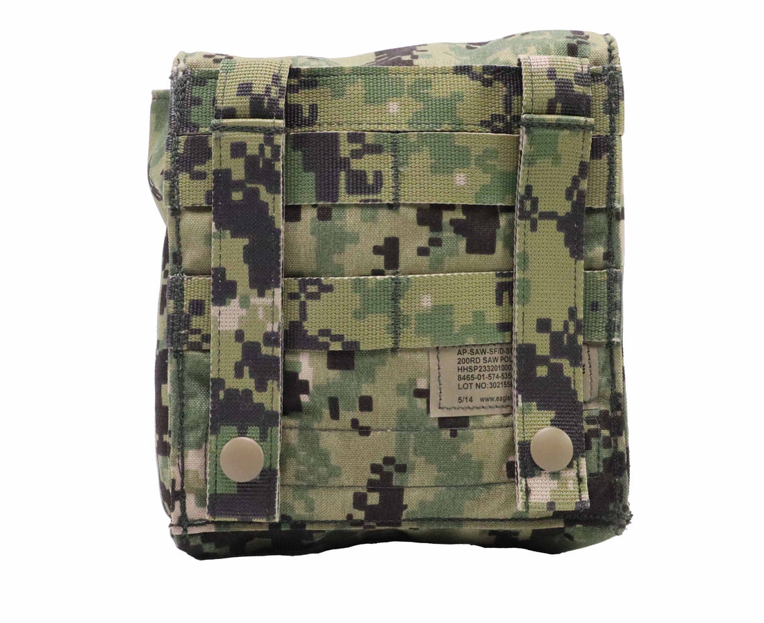 Gear - Pouches - Gunners - Eagle Industries SOFLCS 200-Rd 5.56 SAW Ammo Pouch V.2 Maritime - AOR2