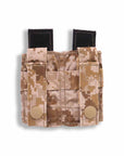 Gear - Pouches - Pistol Magazine - Eagle Industries SOFLCS Double Pistol Magazine Pouch FB Style - MOLLE - AOR1