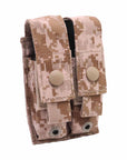 Gear - Pouches - Pistol Magazine - Eagle Industries SOFLCS Double Pistol Magazine Pouch Flat V.2 Maritime - MOLLE - AOR1