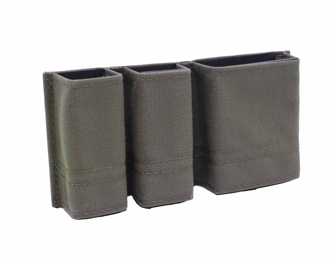 Gear - Pouches - Pistol Magazine - Esstac KYWI Side By Side 1+2 GAP Shorty Naked Magazine Pouch