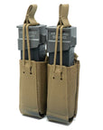 Gear - Pouches - Pistol Magazine - GBRS Group Double Pistol Magazine Pouch - Bungee Retention