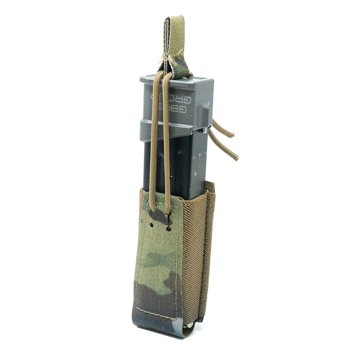 Gear - Pouches - Pistol Magazine - GBRS Group Single Pistol Magazine Pouch - Bungee Retention