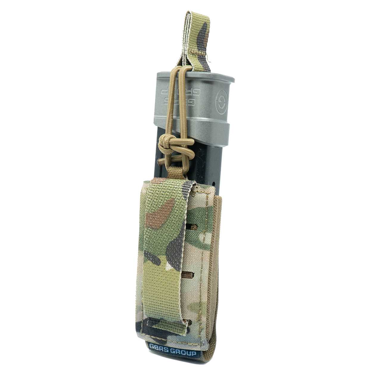 Gear - Pouches - Pistol Magazine - GBRS Group Single Pistol Magazine Pouch - Bungee Retention