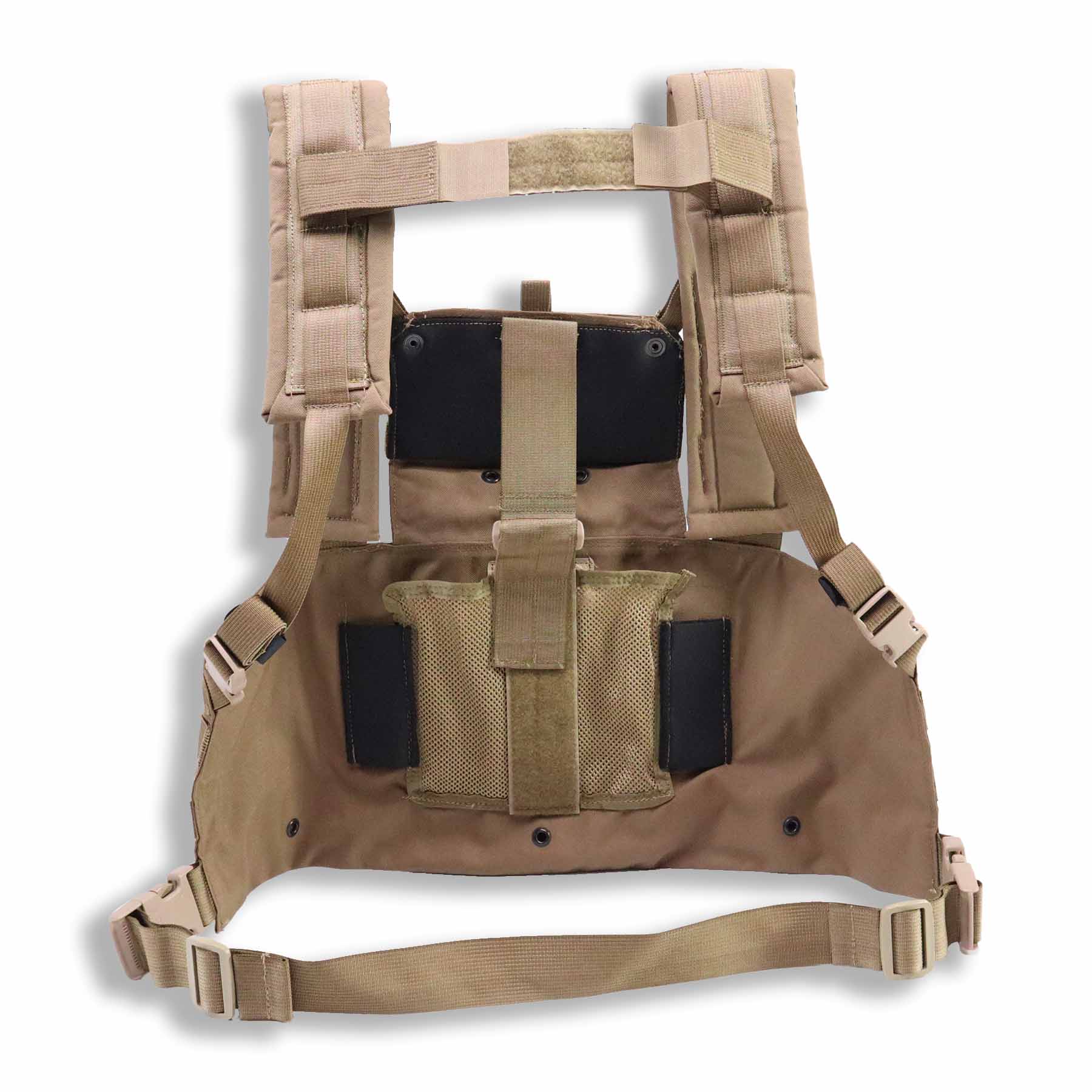 Gear - Pouches - Radio - London Bridge Trading LBT-9040A RRV Rhodesian Recon Vest Chest Rig - Coyote Brown