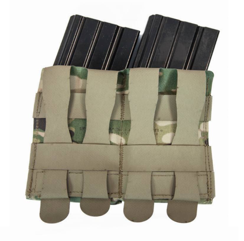 Gear - Pouches - Rifle Magazine - Blue Force Gear Stackable Ten-Speed Double M4 Mag Pouch