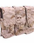 Gear - Pouches - Rifle Magazine - Eagle Industries SOFLCS Triple M4 Magazine Pouch - MOLLE - AOR1