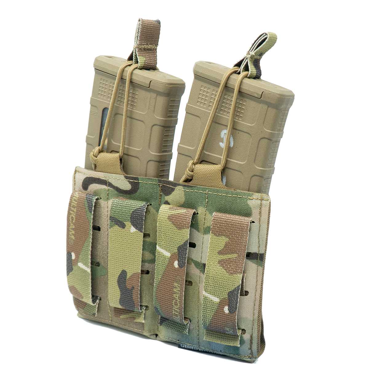 Gear - Pouches - Rifle Magazine - GBRS Group Double 5.56 Rifle Magazine Pouch - Bungee Retention