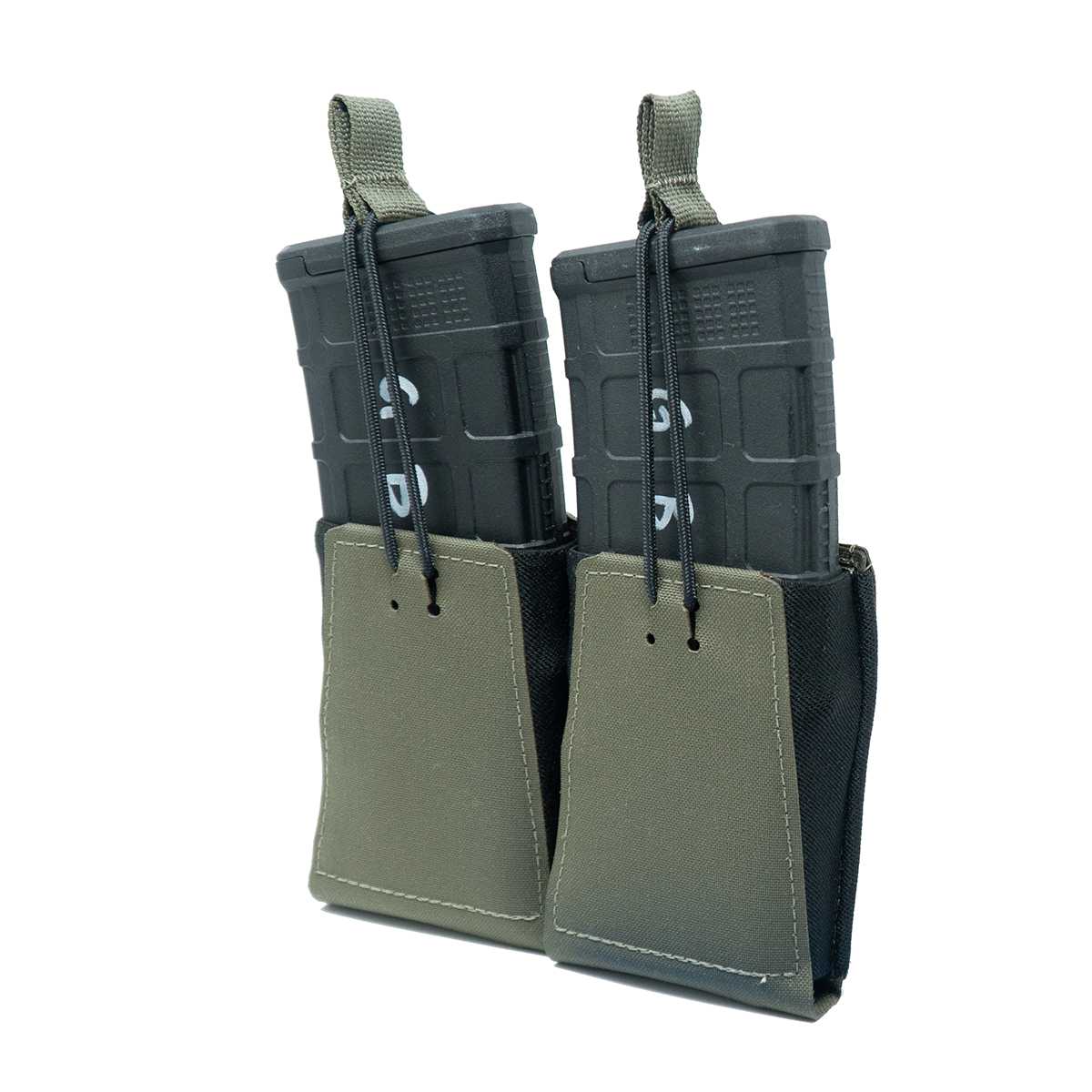 Gear - Pouches - Rifle Magazine - GBRS Group Double 5.56 Rifle Magazine Pouch - Bungee Retention