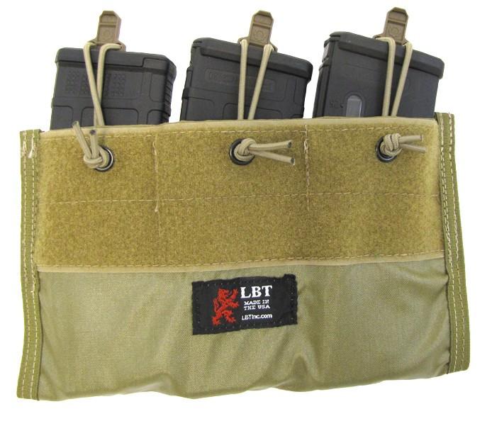 Gear - Pouches - Rifle Magazine - London Bridge Trading LBT-2645A 3-Mag M4 Plate Carrier Insert