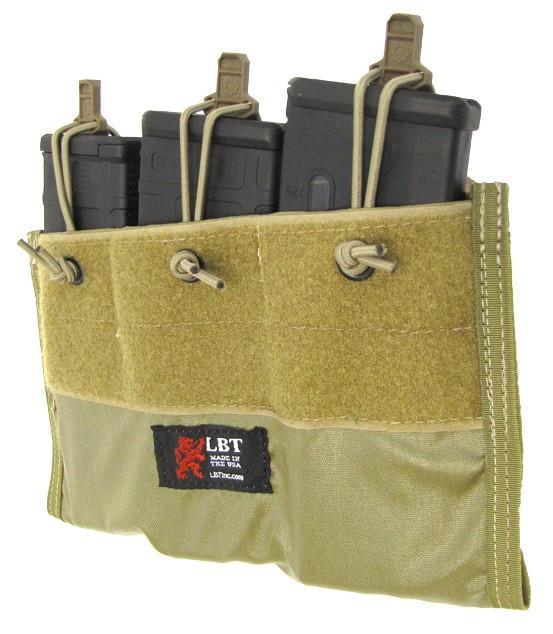 Gear - Pouches - Rifle Magazine - London Bridge Trading LBT-2645A 3-Mag M4 Plate Carrier Insert