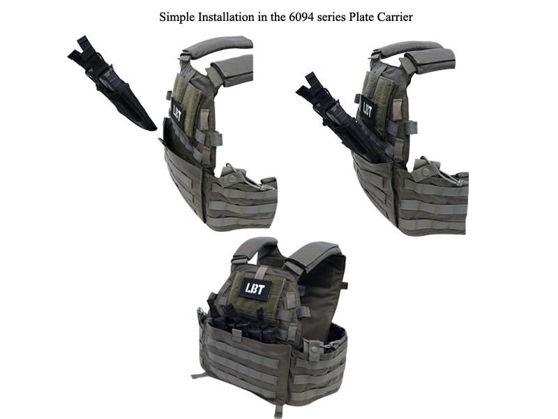 Gear - Pouches - Rifle Magazine - London Bridge Trading LBT-2645A 3-Mag M4 Plate Carrier Insert