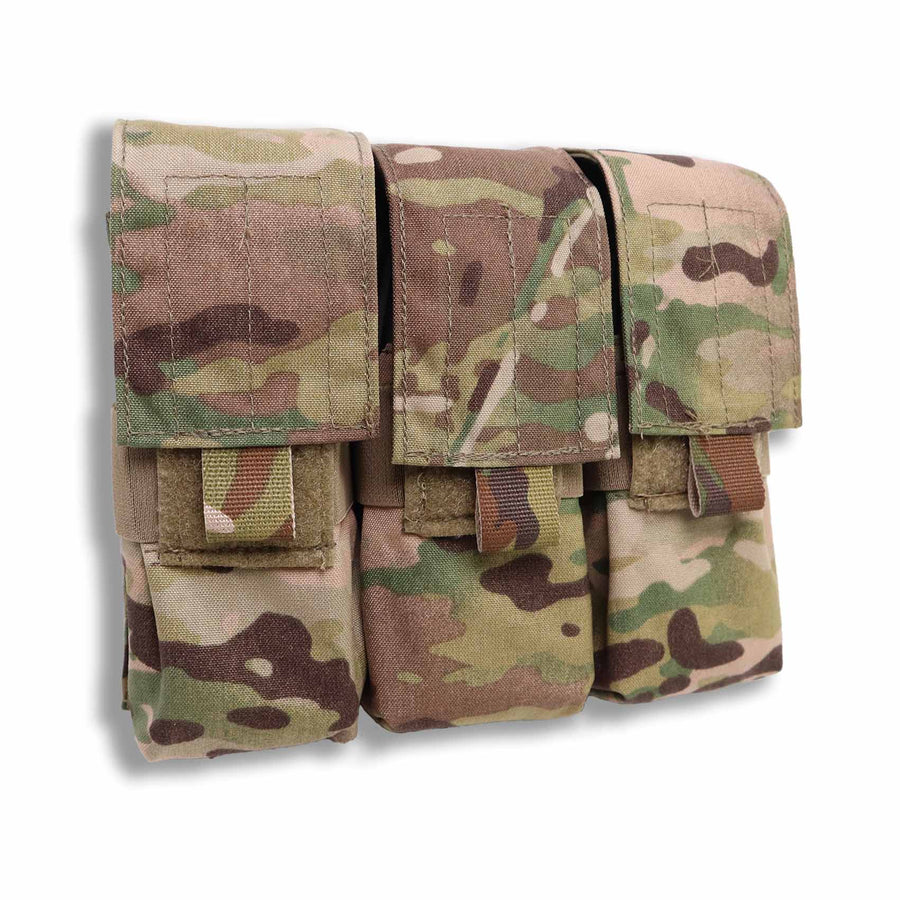 Gear - Pouches - Rifle Magazine - London Bridge Trading LBT-9010C-500D Triple (3x2) 5.56 Magazine Pouch - Multicam