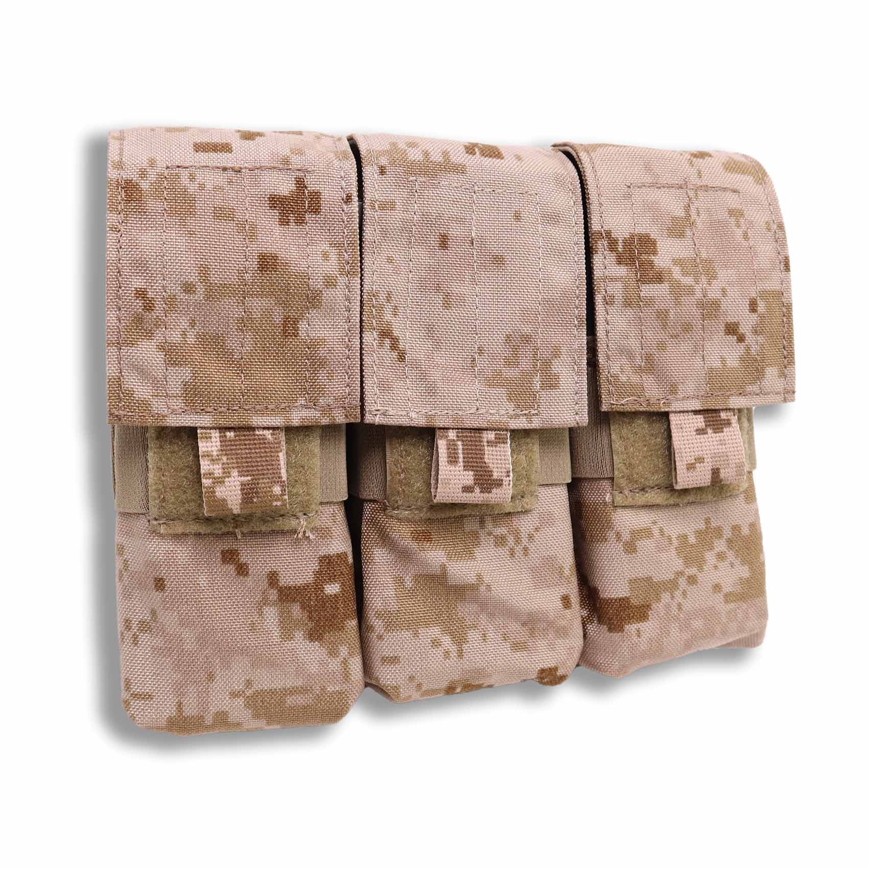 Gear - Pouches - Rifle Magazine - London Bridge Trading LBT-9010C Triple (3x2) 5.56 Magazine Pouch - Desert Digital