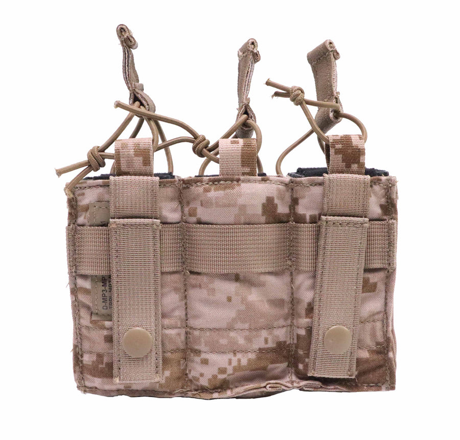 Gear - Pouches - SMG Magazine - Eagle Industries SOFLCS Triple MP7 Magazine Pouch FB Style - MOLLE - AOR1