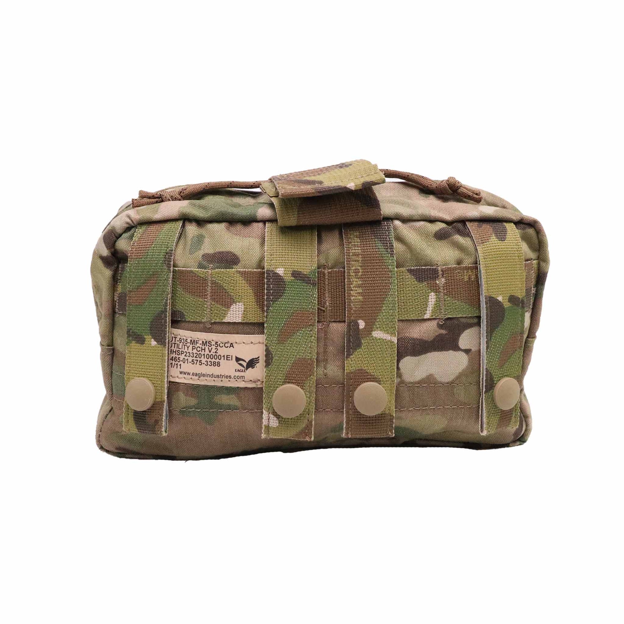 Gear - Pouches - Utility - Eagle Industries SOFLCS 9x3x5 Wide General Purpose Utility Pouch - Multicam