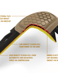 Gear - Protection - Joint - Crye Precision AirFlex Impact Combat Knee Pads
