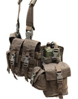 Gear - Rigs - Chest Rigs - London Bridge Trading LBT-1961A-R Chest Rig With Zipper - MAS Grey