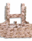 Gear - Rigs - Chest Rigs - London Bridge Trading LBT-2586B-M4 Low Profile Triple 5.56 Chest Rig - Desert Digital