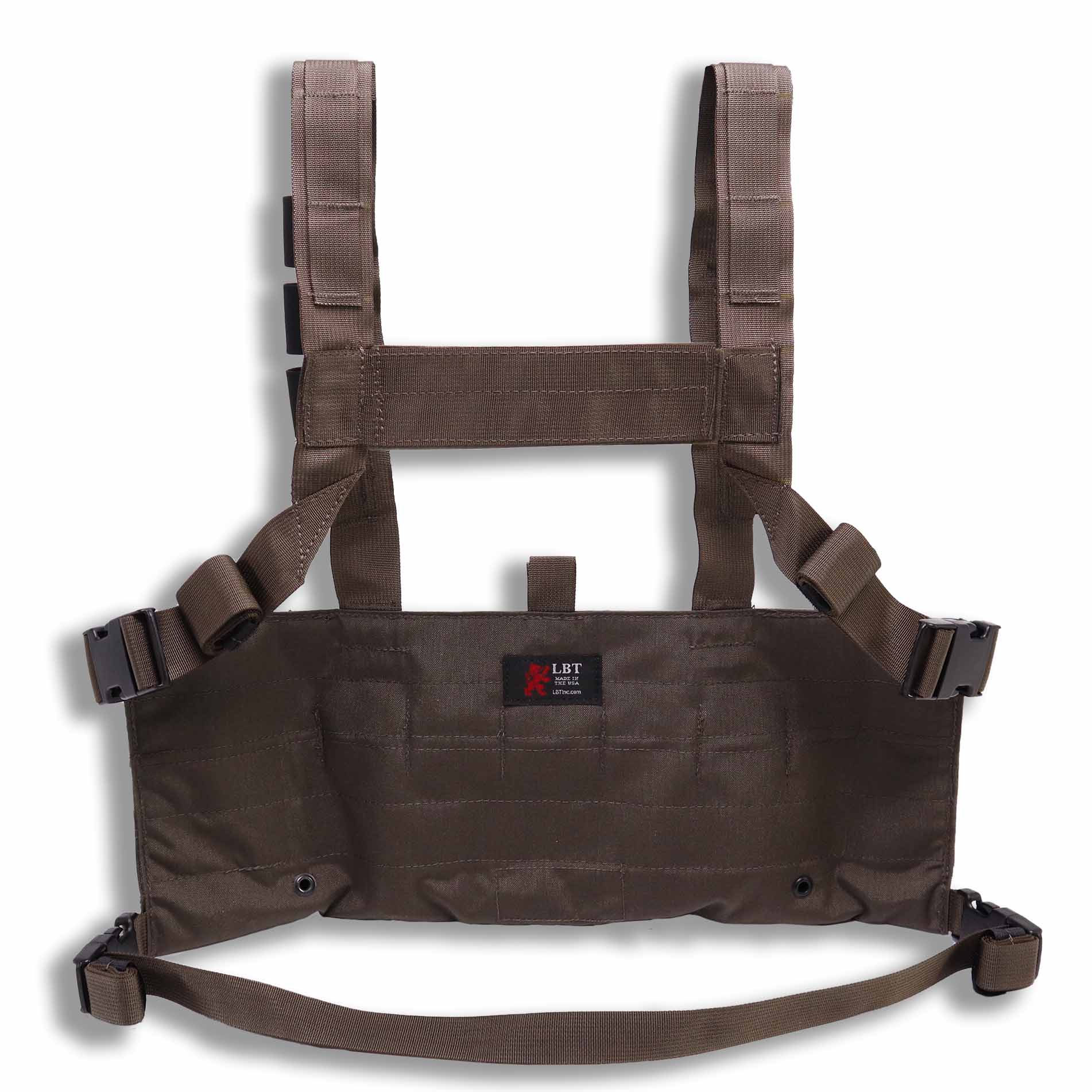 Gear - Rigs - Chest Rigs - London Bridge Trading LBT-2586B-M4 Low Profile Triple 5.56 Chest Rig - MAS Grey