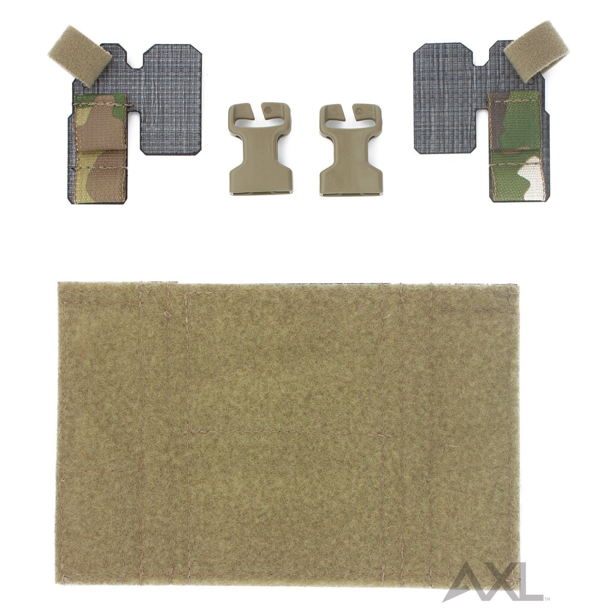 Gear - Rigs - Plate Carrier Parts - AXL Adaptive Vest Placard AVP For Crye Precision JPC™ &amp; MOLLE Carriers