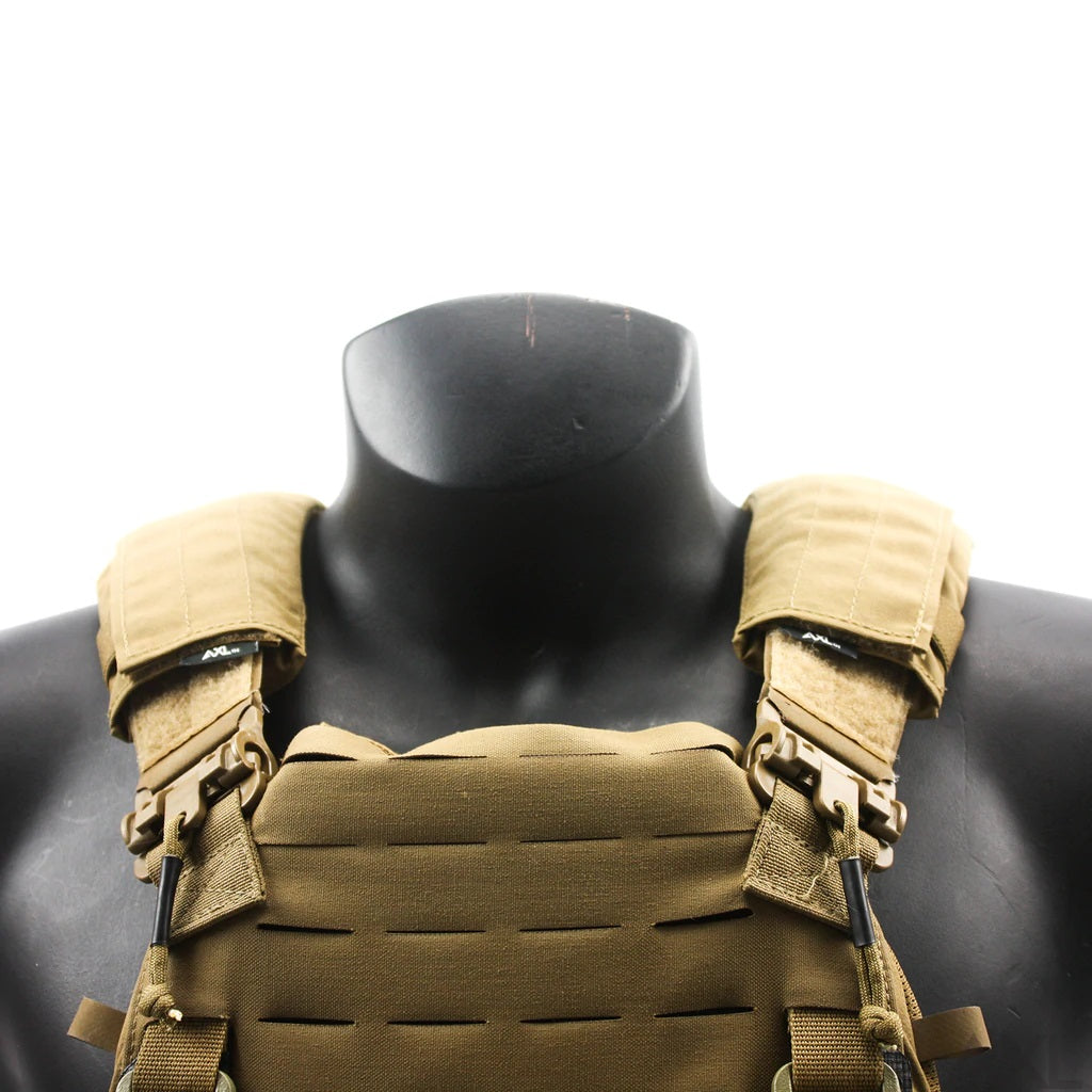 axl gear AXL Structural Shoulder Pads Black