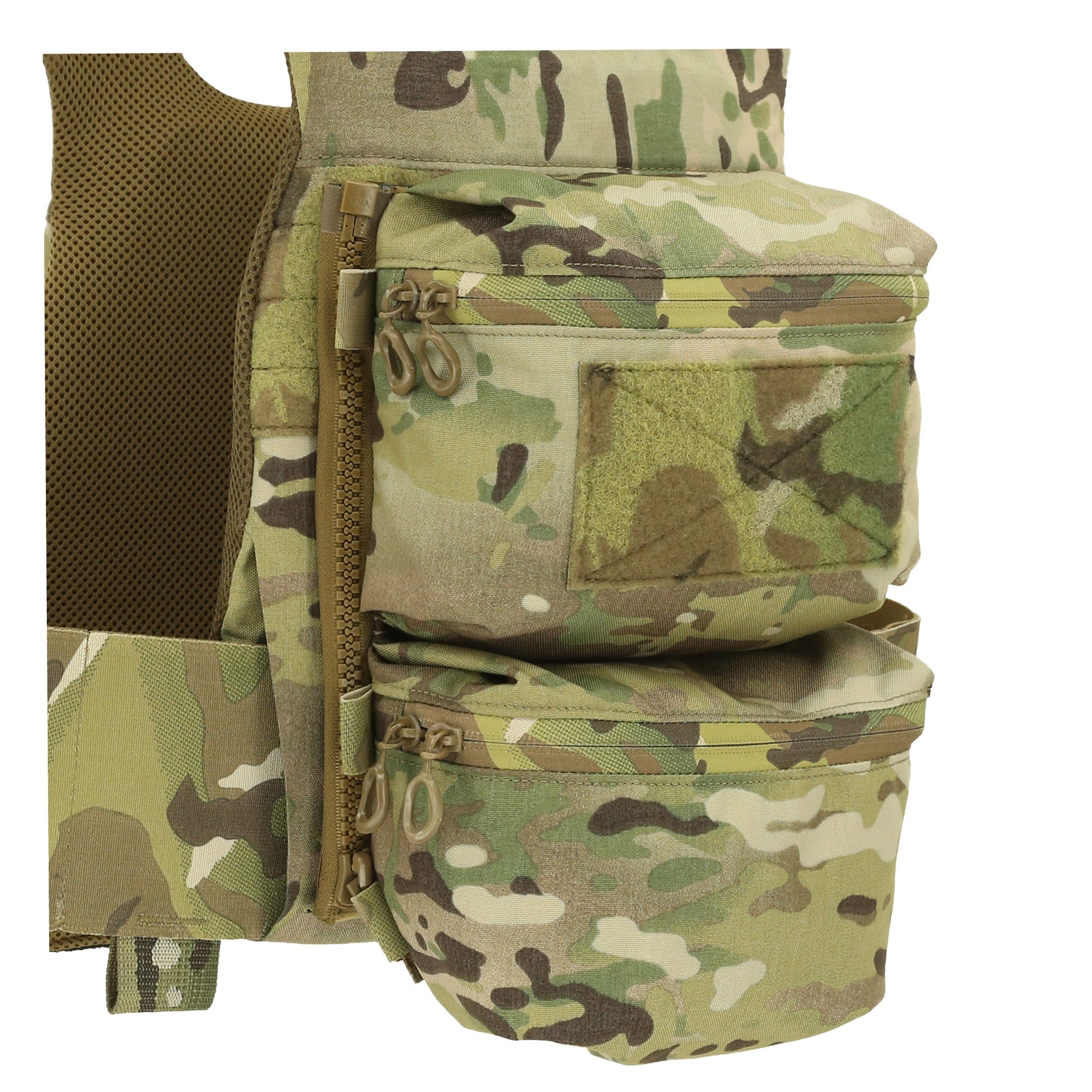 Gear - Rigs - Plate Carrier Parts - Ferro Concepts ADAPT Back Panel MOLLE Zipper Kit