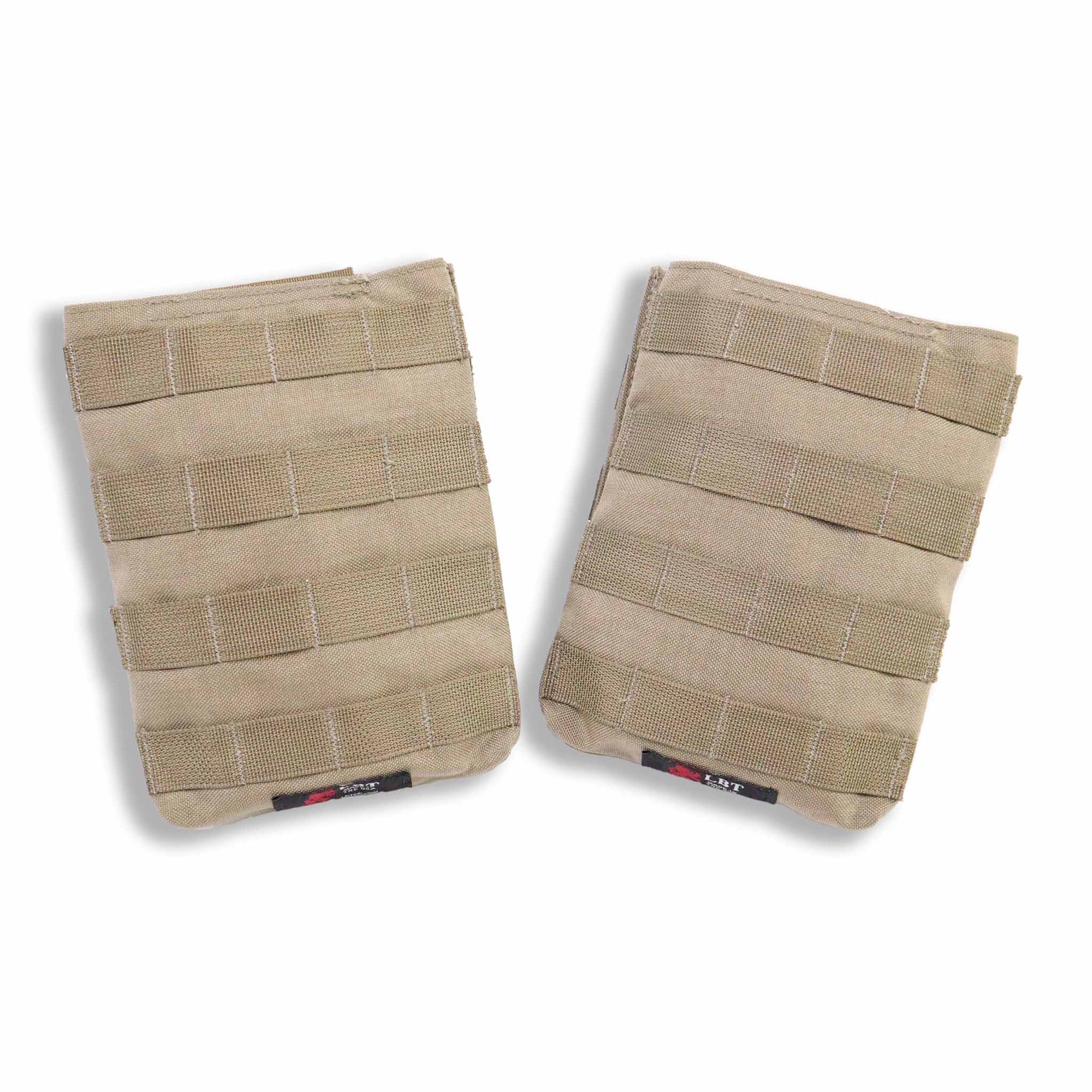 Gear - Rigs - Plate Carrier Parts - London Bridge Trading LBT-6128A 6x8" Side Plate Pouch Set - Tan 499