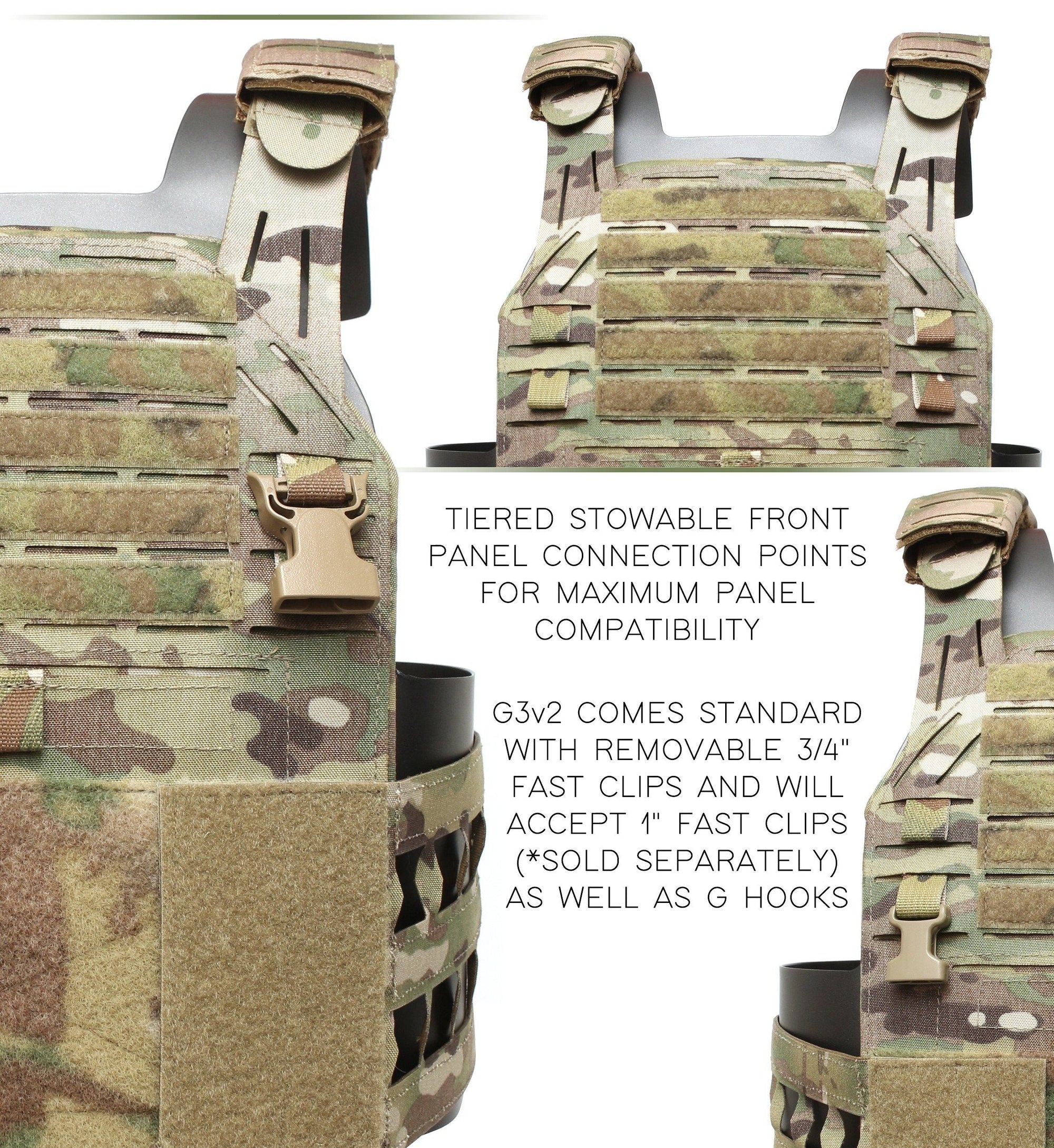 Gear - Rigs - Plate Carriers - London Bridge Trading LBT-6094 G3 Plate Carrier - Black