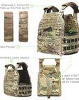 Gear - Rigs - Plate Carriers - London Bridge Trading LBT-6094 G3 Plate Carrier - Ranger Green