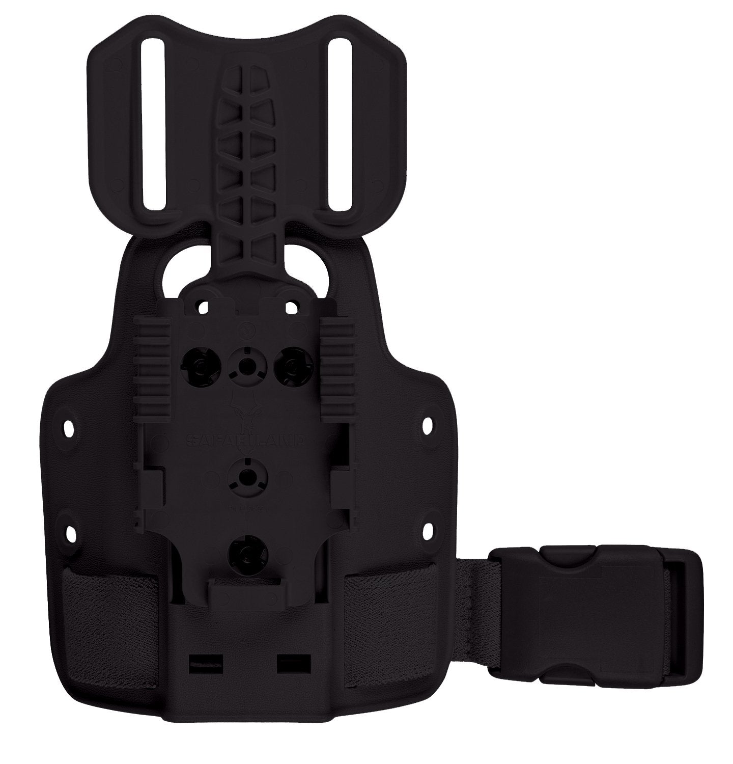 Gear - Weapon - Holsters - Safariland 6004-27 Single Strap Leg Shroud With Drop Flex Adapter (DFA) & QLS 22