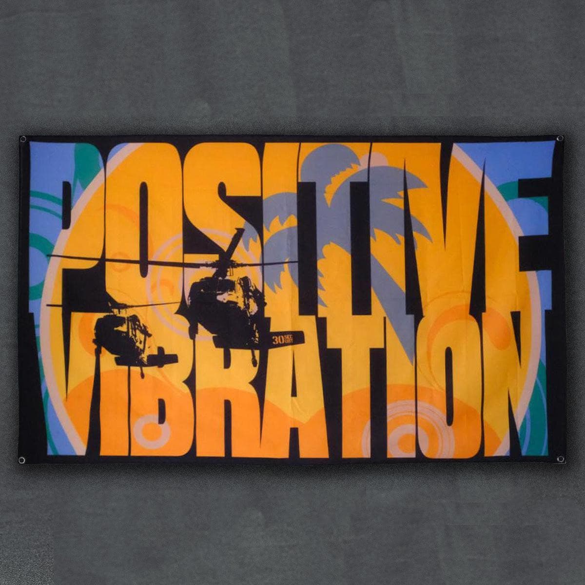 Thirty Seconds Out Blackhawk Positive Vibration 3x5&#39; Flag