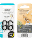 Supplies - EDC - Keychains - Nite Ize G-Series™ Dual Chamber Carabiner