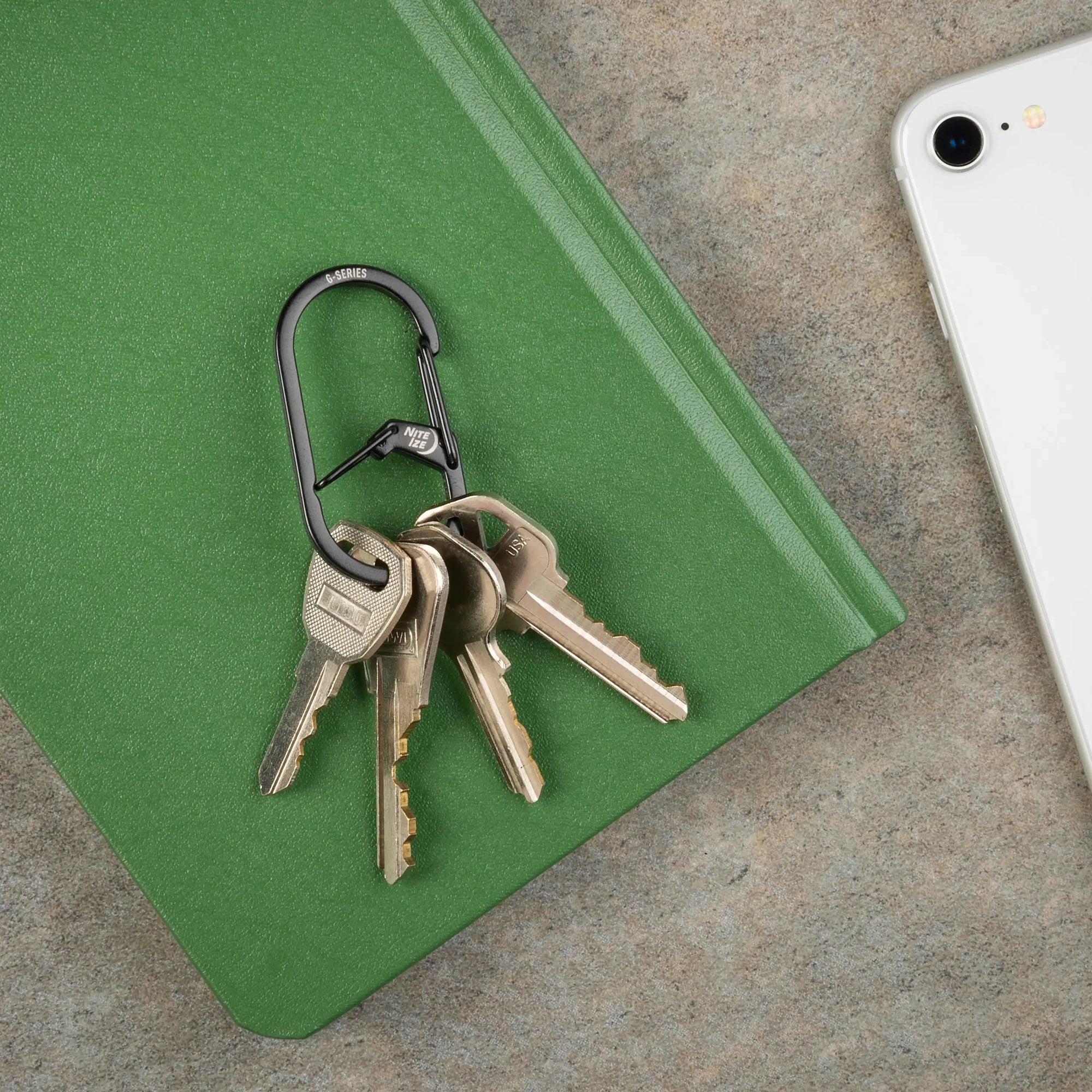 Moschettone Nite Ize G Series Dual Chamber - Acciaio Inox, Doppia Sicurezza, 7.6 Cm, Argento - Foto 7