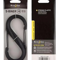 Supplies - EDC - Keychains - Nite Ize S-Biner Dual Carabiner Plastic, Size #6