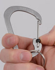 Supplies - EDC - Keychains - Nite Ize SlideLock Carabiner Stainless Steel Combo 3-Pack