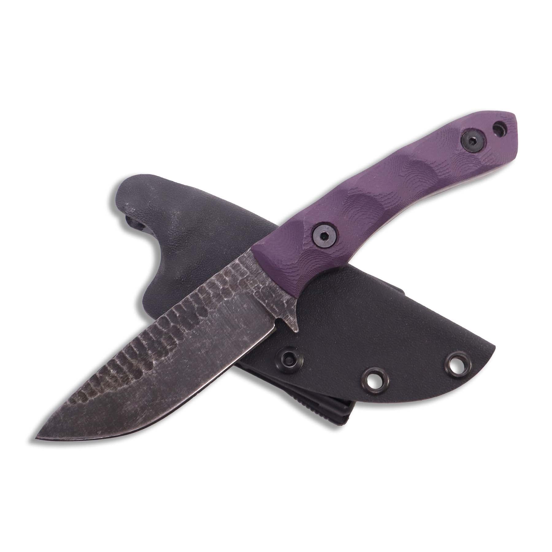 Supplies - EDC - Knives - Stroup Knives GP2 Fixed Blade Knife - Purple