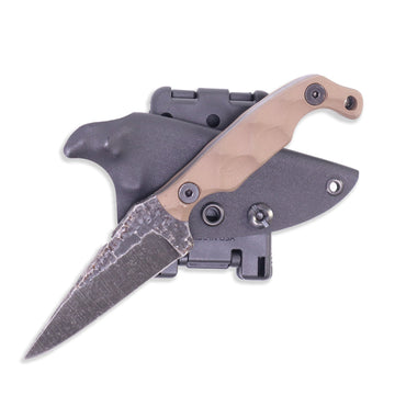 Supplies - EDC - Knives - Stroup Knives Mini Fixed Blade Knife - FDE