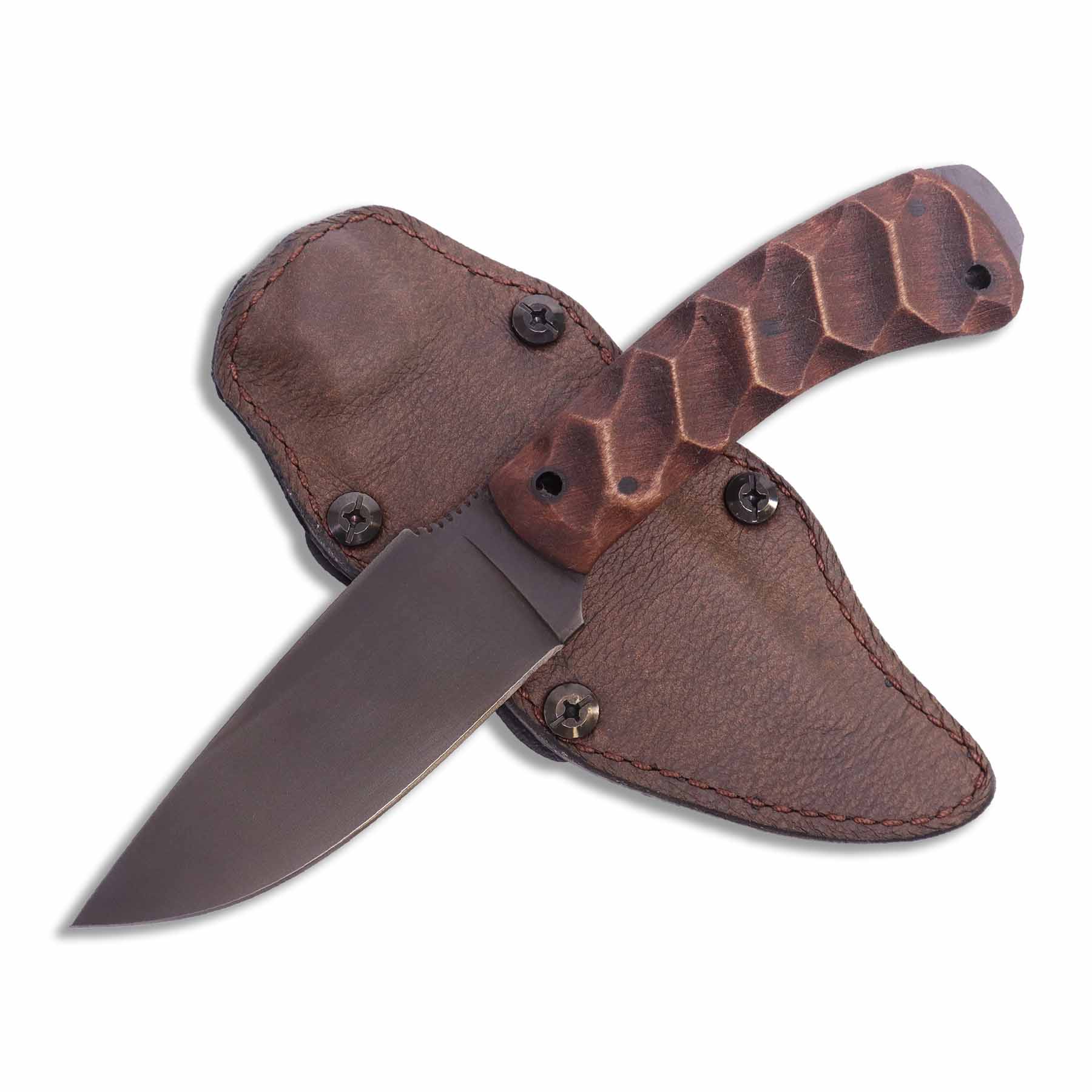 Supplies - EDC - Knives - Winkler Knives WK Woodsman Knife - Sculpted Maple