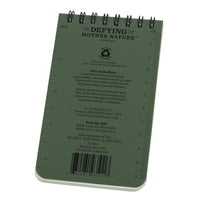 Supplies - EDC - Notebooks - Rite In The Rain 935 Top-Spiral 3x5" Notebook - Green